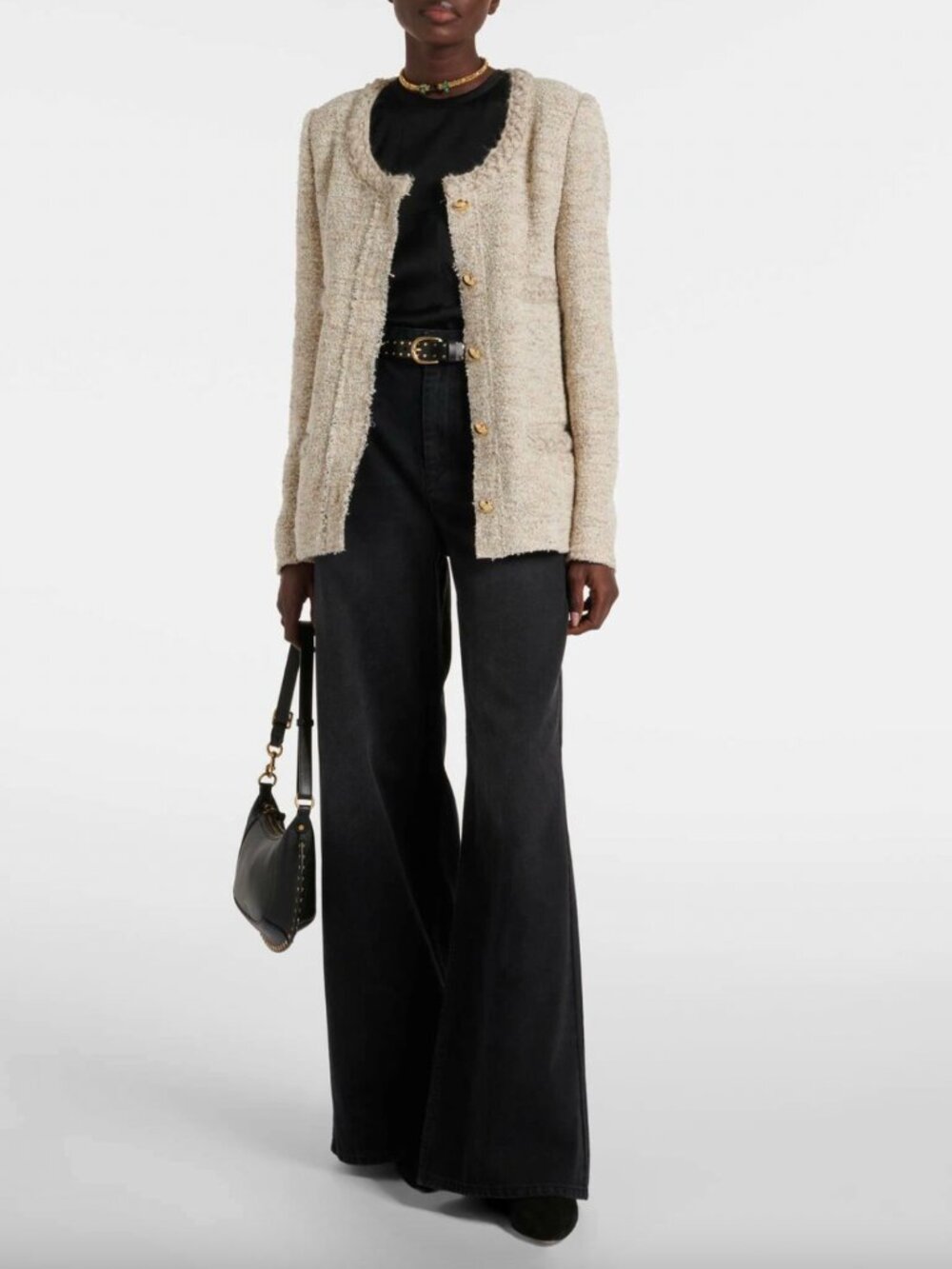 $1090 Isabel Marant Galon Braid Germina Terry Blazer Jacket size FR 36/4